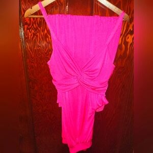 Fushia Pink 2 Piece Set